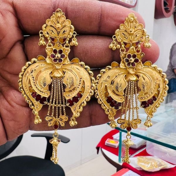 Yaari Collections Traditional Gold Plated Earrings For Women/Girls - Yaari  Collections