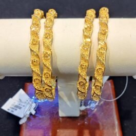 Enchanting Yellow Gold Bangles