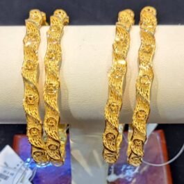 Enchanting Yellow Gold Bangles